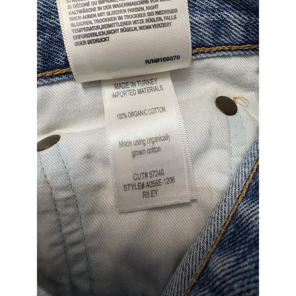 Agolde Riley High Rise Straight Crop-sz 26 - Picture 9 of 10